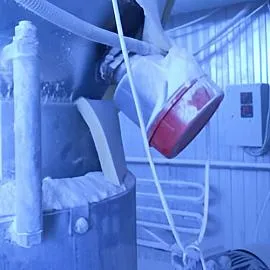 Контроль верхнего уровня в бункерах смесителей стирального порошка