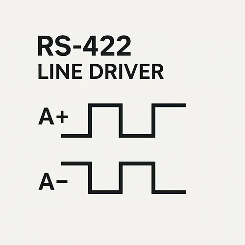 Line Driver Типы выходных сигналов энкодеров: от TTL и Push-Pull до промышленных интерфейсов