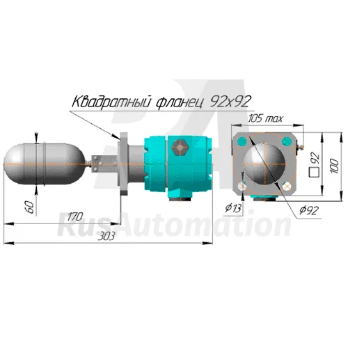 Поплавковые магнитные сигнализаторы уровня РусАвтоматизация