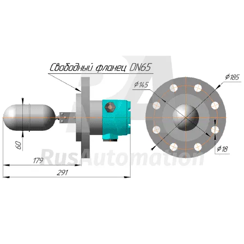 Поплавковые магнитные сигнализаторы уровня РусАвтоматизация