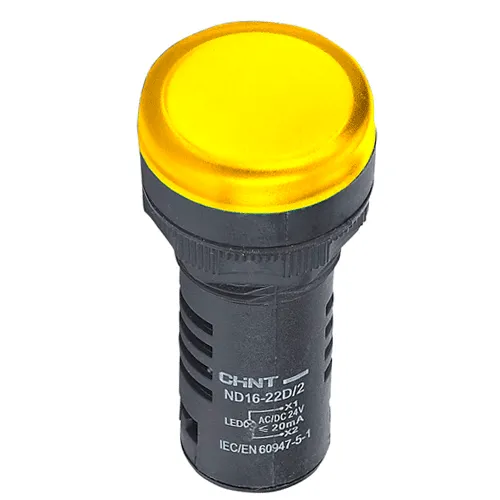 Индикатор ND16-22D/2 желтый AC/DC110В