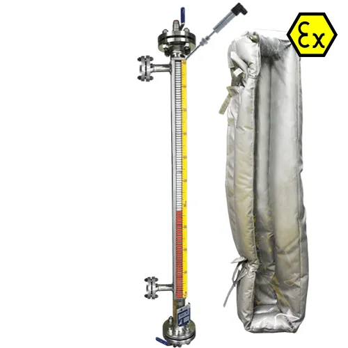 Байпасный уровнемер магнитный ILL-BM-BX16-1050-N3-032-FB-T2-BC-SG/PHВC-TH(60/80/-40/60)
