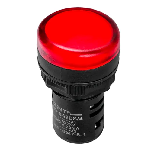 Индикатор ND16-22DS/4 красный AC230В