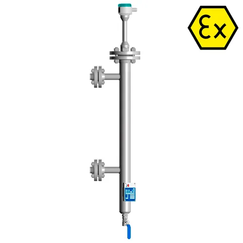 Уровнемерная колонка с рефлекс-радарным уровнемером CLL-FR-BX40-0450-472-50/32-FB-BC-LM(XiT-E-I-D2-C)