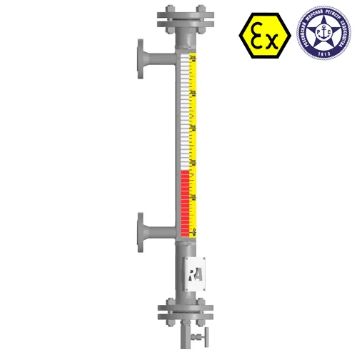 Индикатор уровня магнитный ILL-BM-BX16-1120-N2-010-50/15-FB-T2-BC