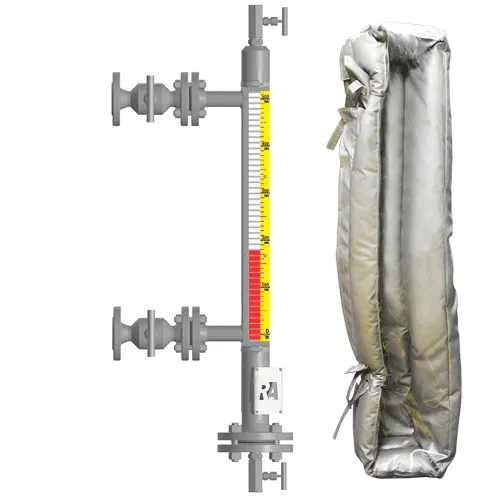 Индикатор уровня магнитный ILL-BM-B16-1200-N1-131-50/50-FB-T1-BC-TH(0/80/-40/40)