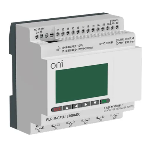 Промышленный логический контроллер PLR-M-CPU-18T00ADC