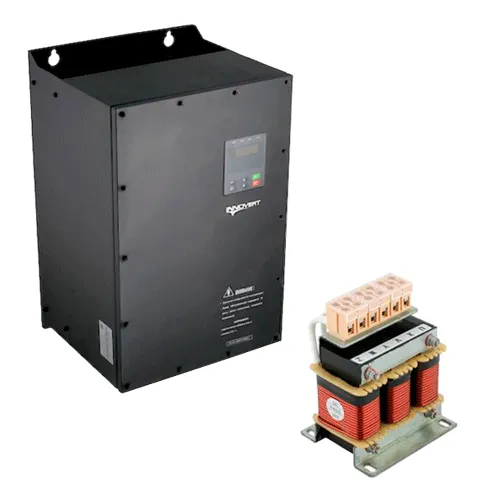 Комплект преобразователь частоты с дросселем IBD553P43E + ZC-OCL-55 