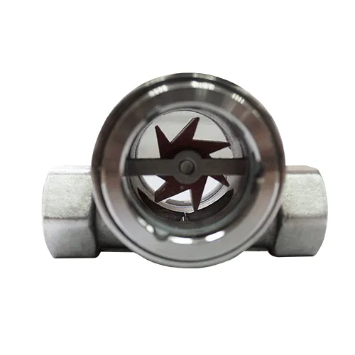 Индикатор потока визуальный FI-IM11-1-1/2BSPP-304-PTFE-BO-PT