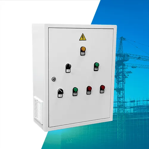 Шкаф управления КНС для строительной площадки