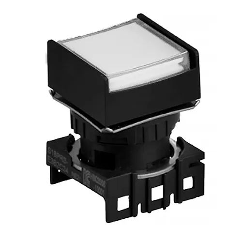 Кнопка квадратная S16PRS-H4W