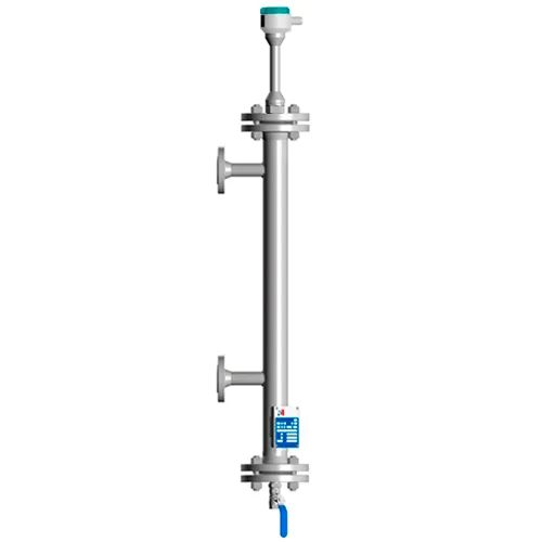 Уровнемерная колонка с рефлекс-радарным уровнемером CLL-FR-B16-2000-070-50/50-FB-VC(A321)-LM(NT-E-I-B1-D)