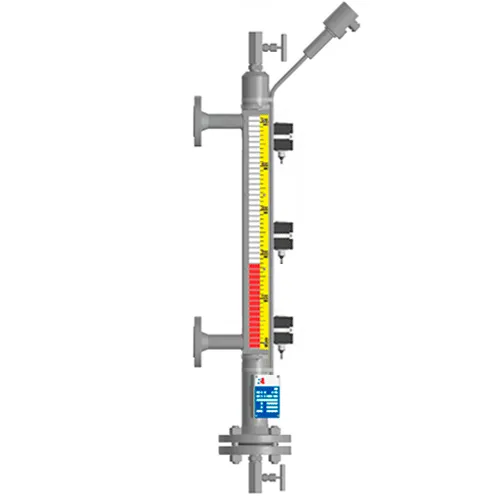 Байпасный уровнемер магнитный ILL-BM-B16-2000-N1-130-50/20-FB-A321-T1-VC-RS03SG/PH0C