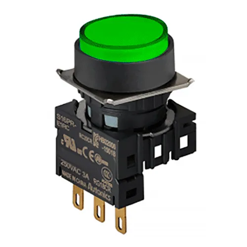 Кнопка круглая S16PR-E2GC