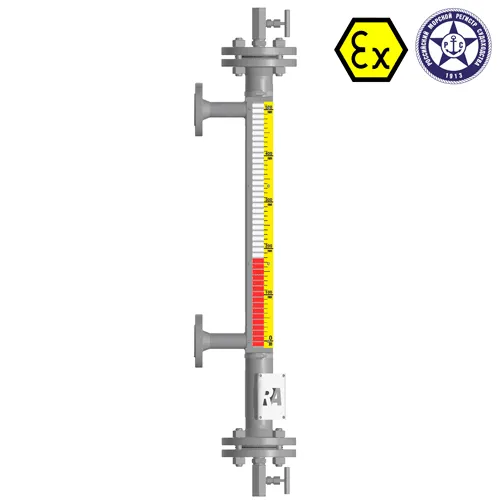 Индикатор уровня магнитный ILL-BM-BX16-3000-N3-030-FB-T2-BC