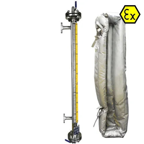 Индикатор уровня магнитный ILL-BM-BX16-1000-N6-030-50/50-FB-T2-BC-TH(-39/100/-40/50)
