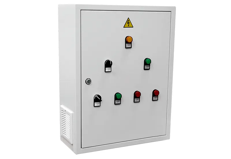 Шкаф управления КНС для строительной площадки