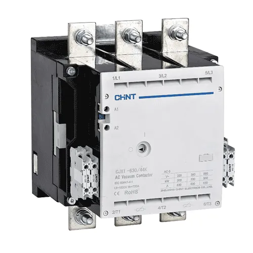 Контактор CJX1-630/44K 630А(АС3) 4НО+4НЗ AC/DC 220В 50/60Гц