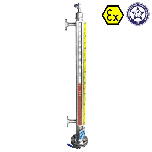 Индикатор уровня магнитный ILL-BM-BX16-0730-N1-130-50/15-FB-T2-BC