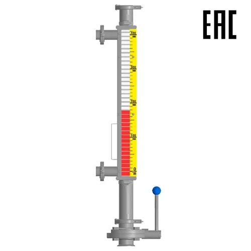 Индикатор уровня магнитный ILL-BM-H10-0600-N4-012-50/20-CL-BC