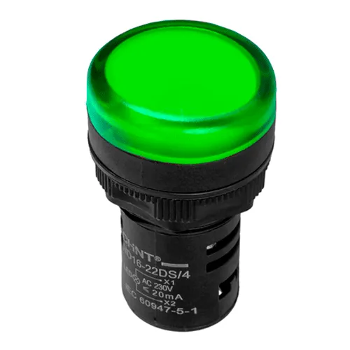 Индикатор ND16-22DS/4 зеленый AC110В