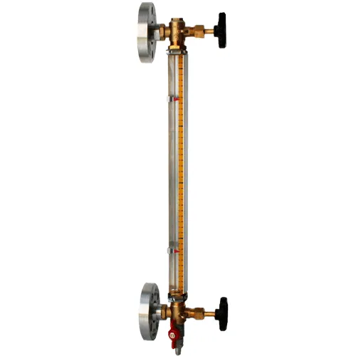 Индикатор уровня байпасный ILL-BP-A20-P1500-BRFB-NBR-PN04-DN20-HARH10-V2