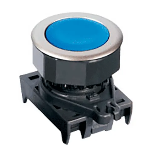 Кнопка круглая S3PFU-P3B BLUE(NO PRINTING)