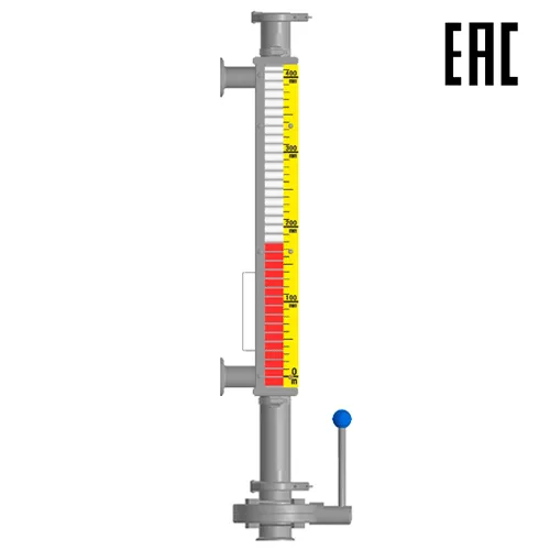 Индикатор уровня магнитный ILL-BM-H10-1000-N4-010-CL-BC