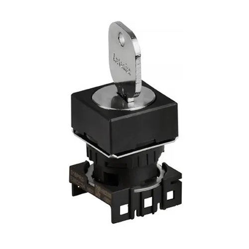Кнопка селекторная с ключом S16KRS-2BK2C