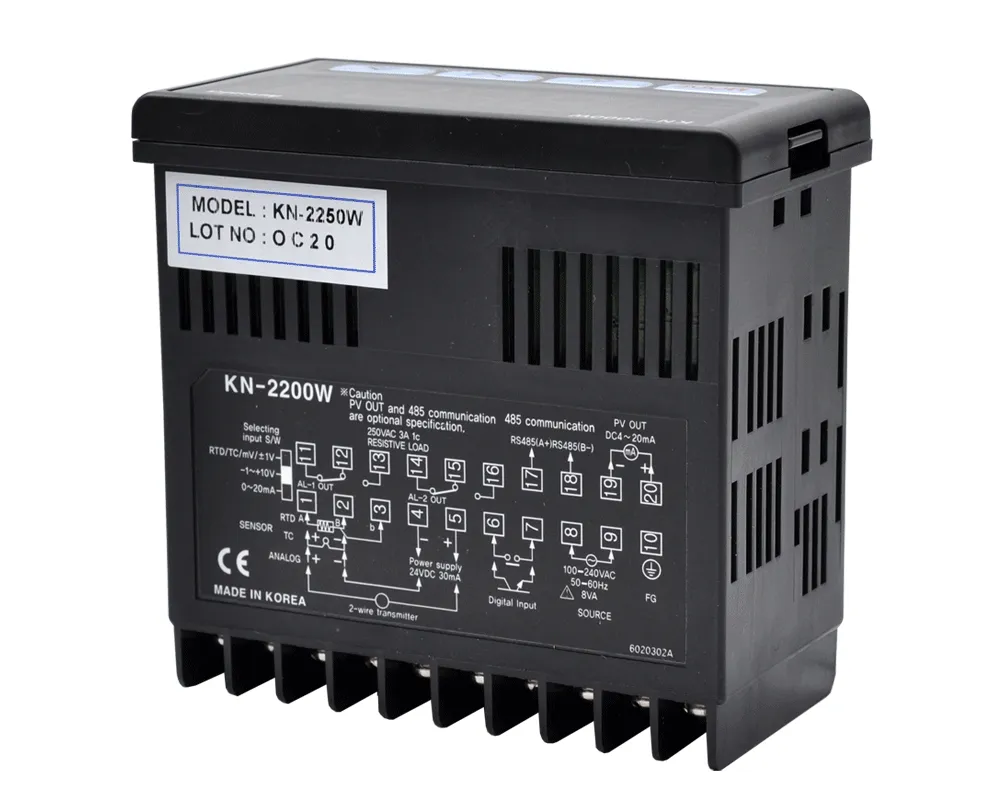 Фото Схема подключения цифрового индикатора KN-2200W