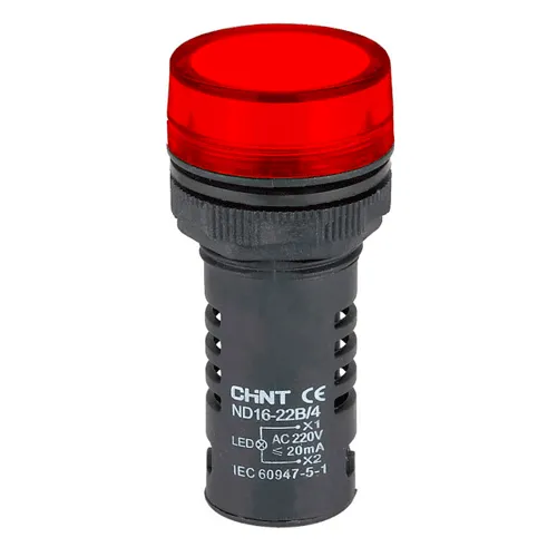 Индикатор ND16-22B/2 красный AC/DC220В