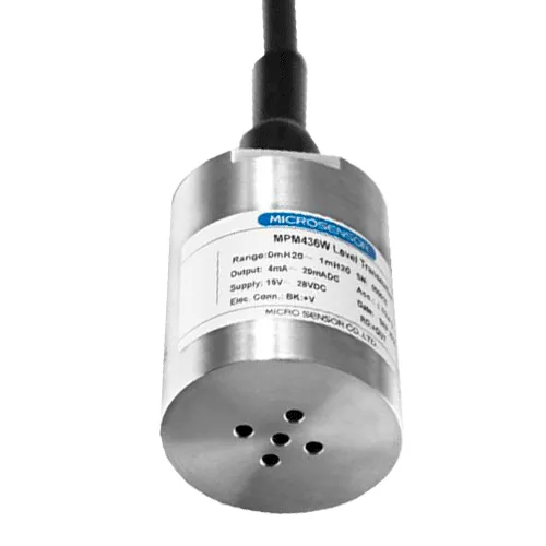 Датчик уровня гидростатический MPM436W(0-2mH2O)5-Е-Ye-M1-F1