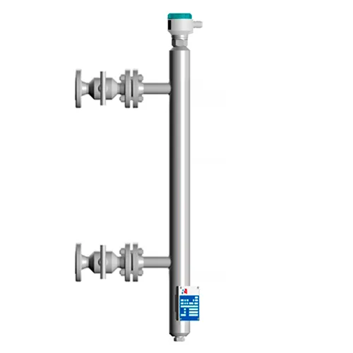 Уровнемерная колонка с емкостным уровнемером CLL-CP-B16-1400-761-50/15-FB-BC-LM(N-B-L)
