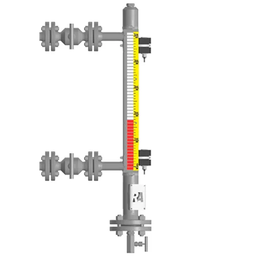 Индикатор уровня магнитный ILL-BM-B16-1000-N1-113-FB-T2-VC-RSM02