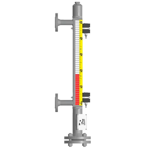 Индикатор уровня магнитный ILL-BM-B16-0600-N1-100-50/20-FB-T1-RS02