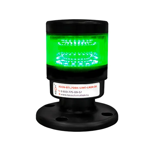 Светосигнальная колонна XSON-BTL70BK-S1NG-LN24-30