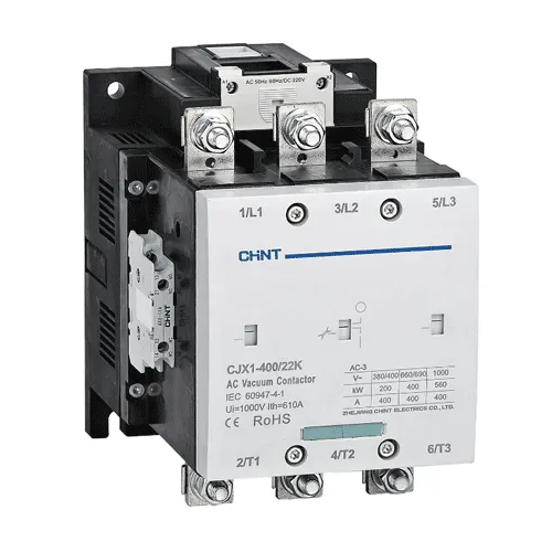Контактор CJX1-400/22K 400А(АС3) 2НО+2НЗ AC/DC 110В 50/60Гц