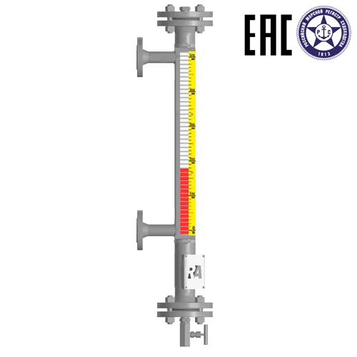 Индикатор уровня магнитный ILL-BM-B40-1500-N1-050-FB-T1-BC