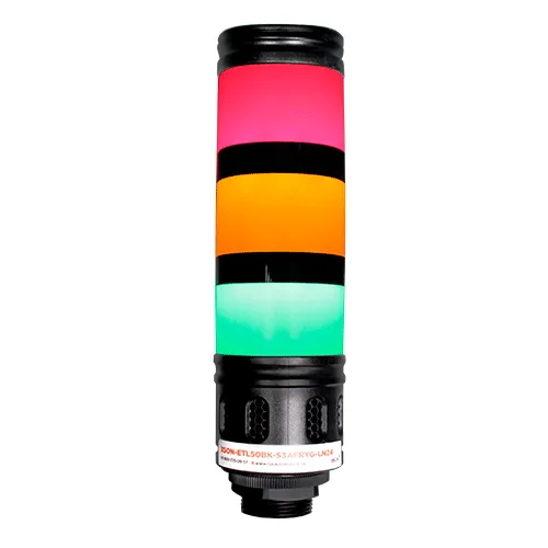 Светосигнальная колонна XSON-ETL50BK-S3AFRYG-LN24