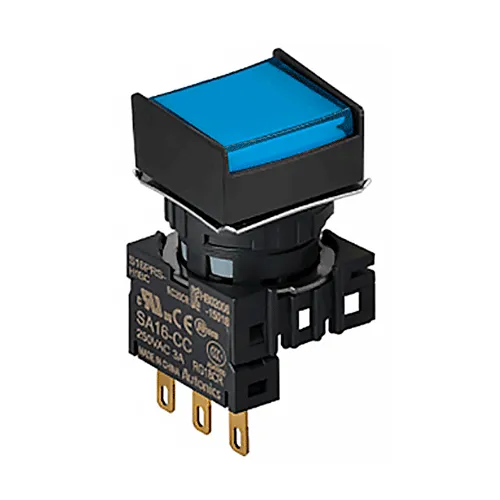 Кнопка квадратная S16PRS-H1BC