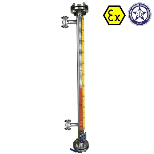 Индикатор уровня магнитный ILL-BM-BX16-2000-N3-052-50/50-FB-A321-T2-BC