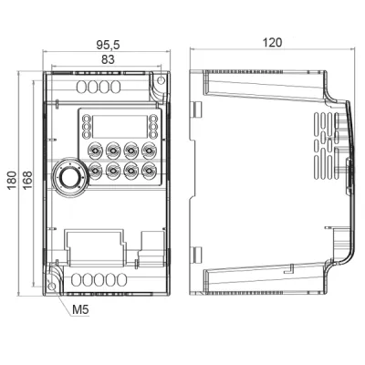 Габаритные размеры SPE402B43G фото