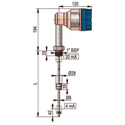 Габаритные размеры MCA-510-2 !
