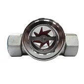 FI-IM11-1-3/4BSPP-304-PTFE-BO-PT Индикатор потока визуальный