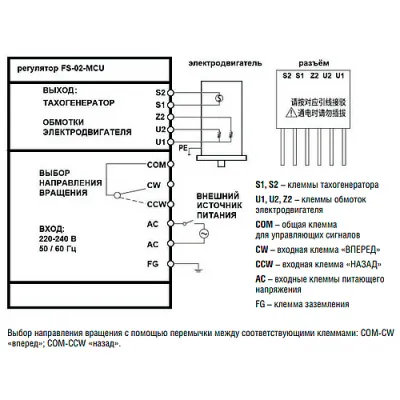 Регулятор скорости FS-02 MCU-60 фото