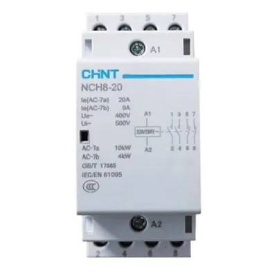 Контактор NCH8-20/22 20А 2НЗ+2НО AC220/230В 50Гц фото