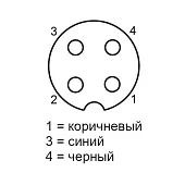 SCID3-2 Разъём с кабелем индуктивный