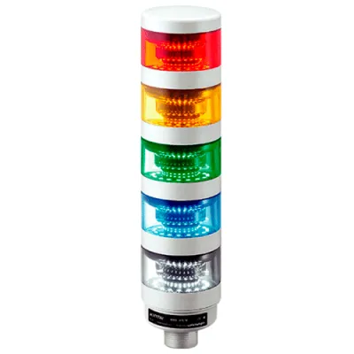 Светосигнальная колонна XSON-BTL70WT-S5NR1Y1G1B1W1-QD24 фото