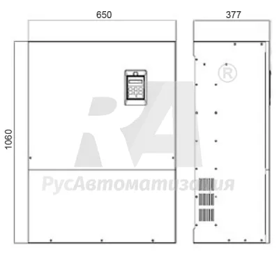 Габаритные размеры SPK254B43G фото
