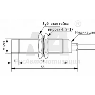 Габаритные размеры TYN12-10NO фото
